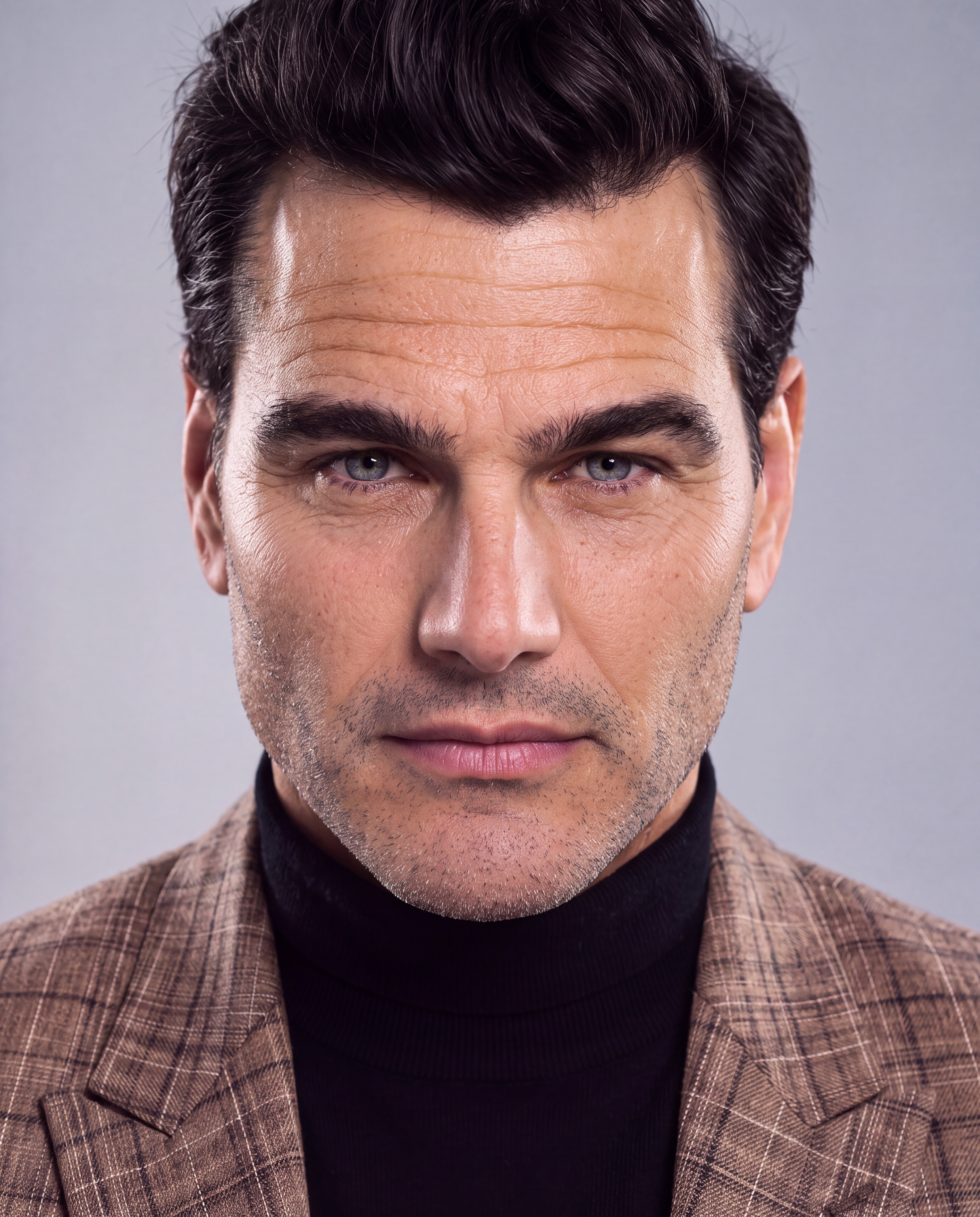 Hernán Drago as an AI virtual model for a DELFI fashion campaign