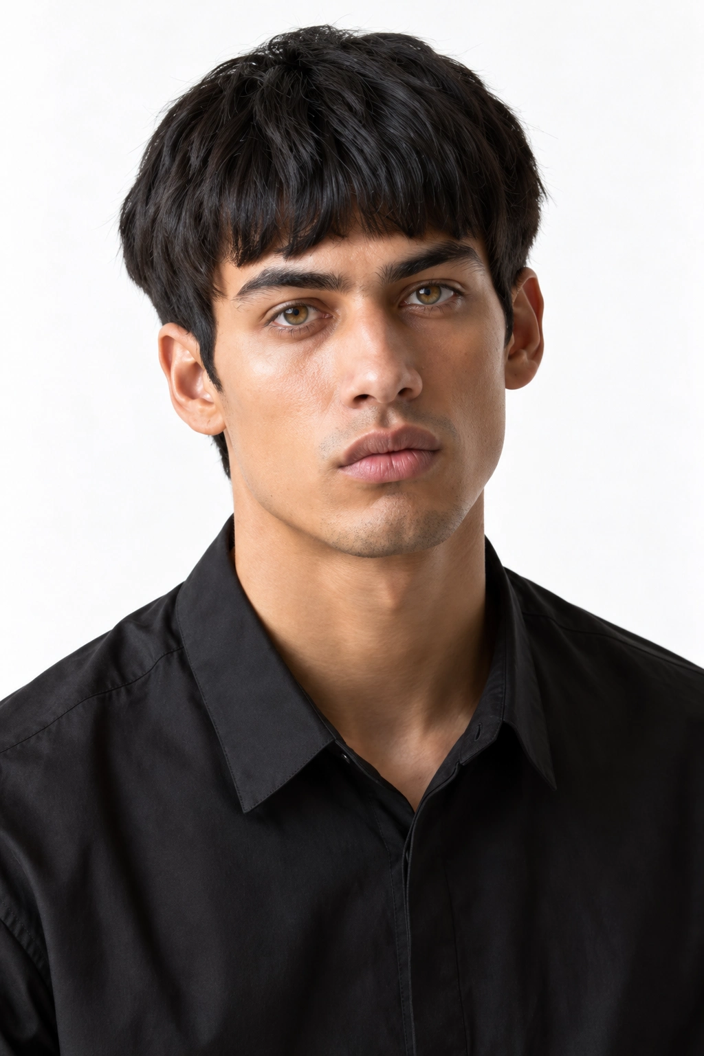 Federico · Retrato, modelo virtual da DELFI em estúdio com fundo branco