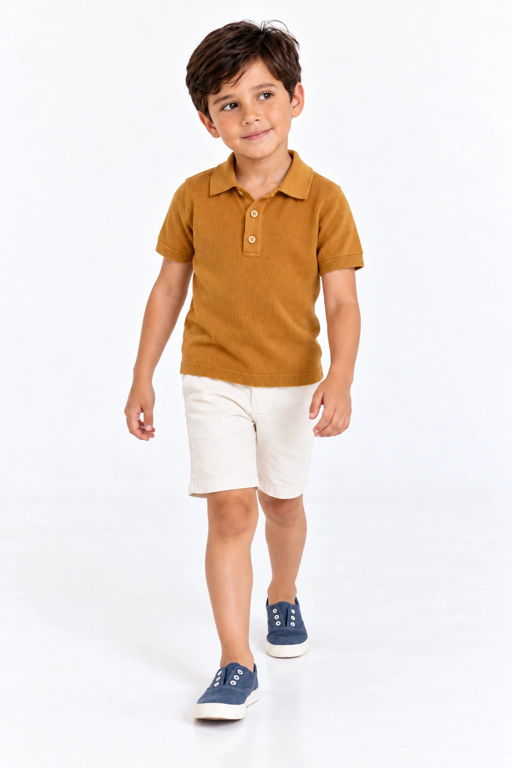 Mateo · Silhueta, modelo virtual da DELFI em estúdio com fundo branco