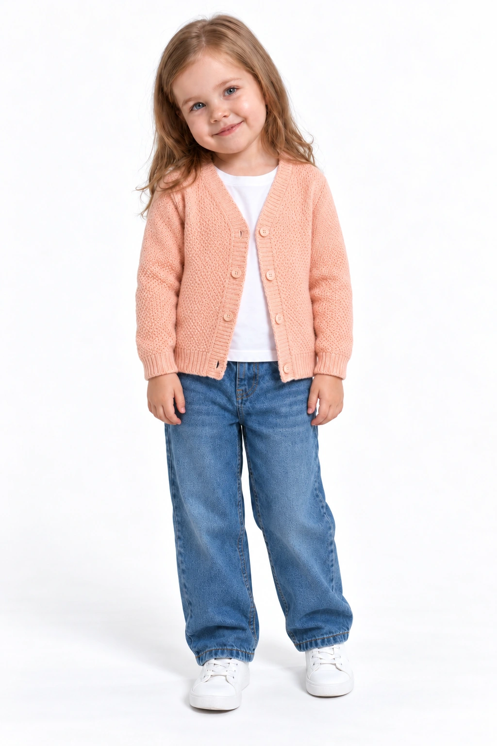 Angie · Silhueta, modelo virtual da DELFI em estúdio com fundo branco