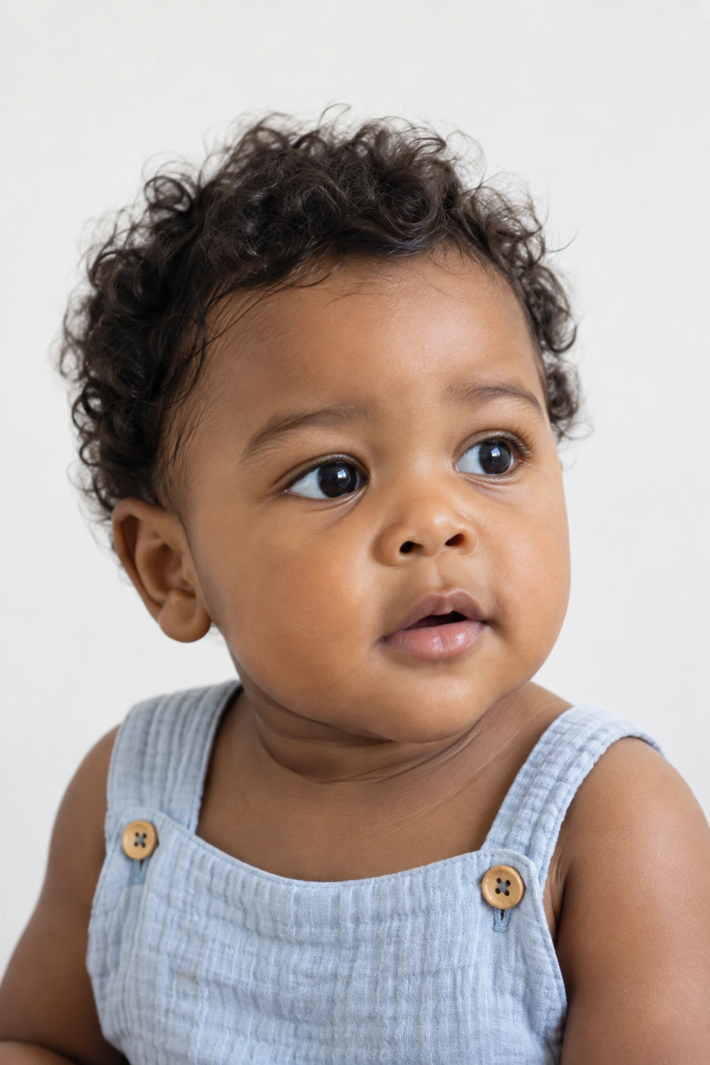 Oliver · Retrato, modelo virtual da DELFI em estúdio com fundo branco
