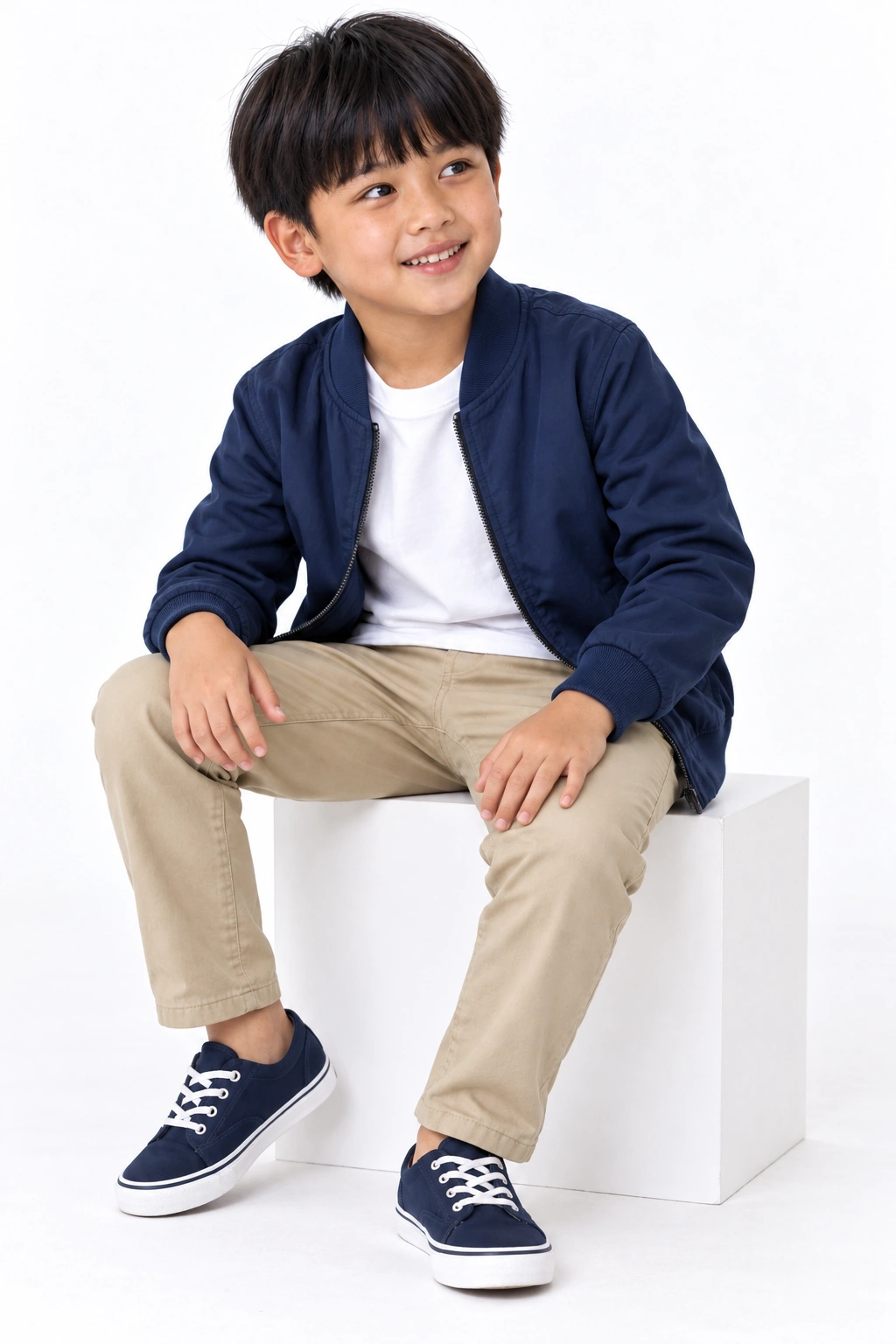 Luca · Atitude, modelo virtual da DELFI em estúdio com fundo branco