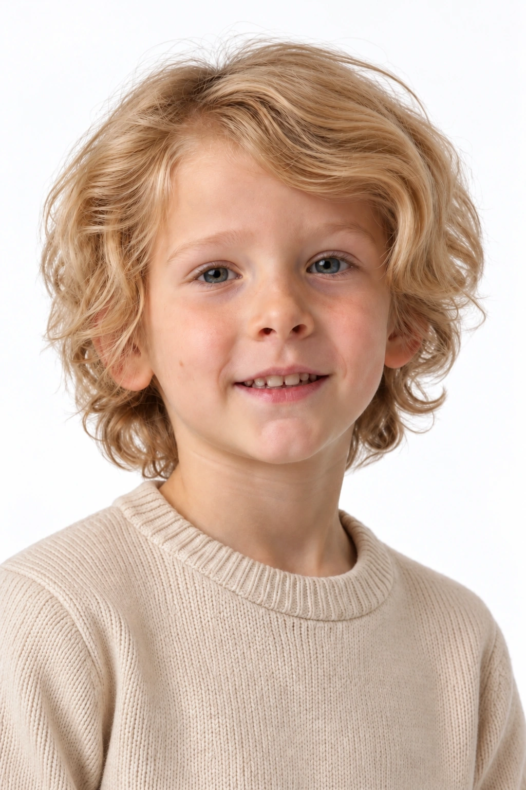 Julián · Retrato, modelo virtual da DELFI em estúdio com fundo branco