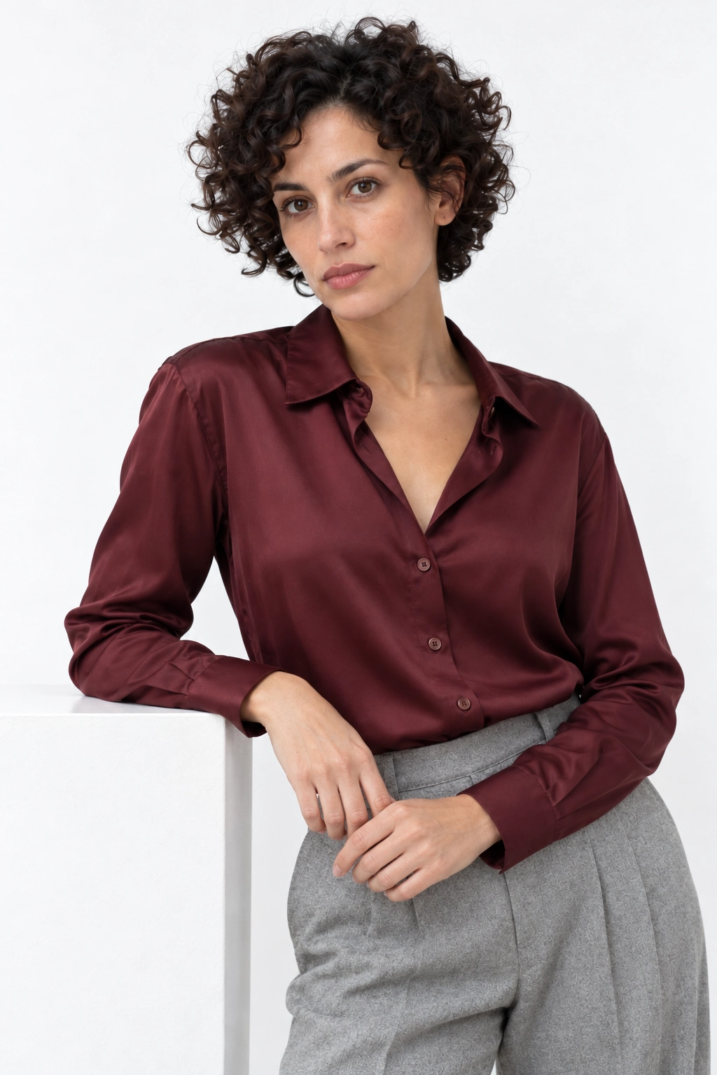 Elisa · Atitude, modelo virtual da DELFI em estúdio com fundo branco