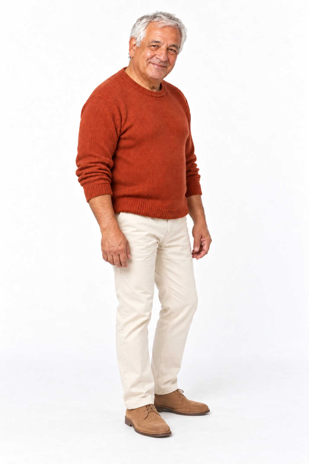 Esteban · Silhueta, modelo virtual da DELFI em estúdio com fundo branco