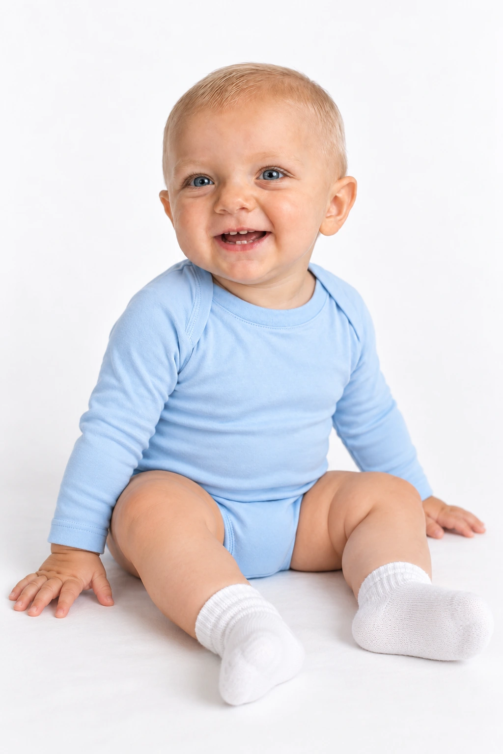 Fausti · Silhueta, modelo virtual da DELFI em estúdio com fundo branco