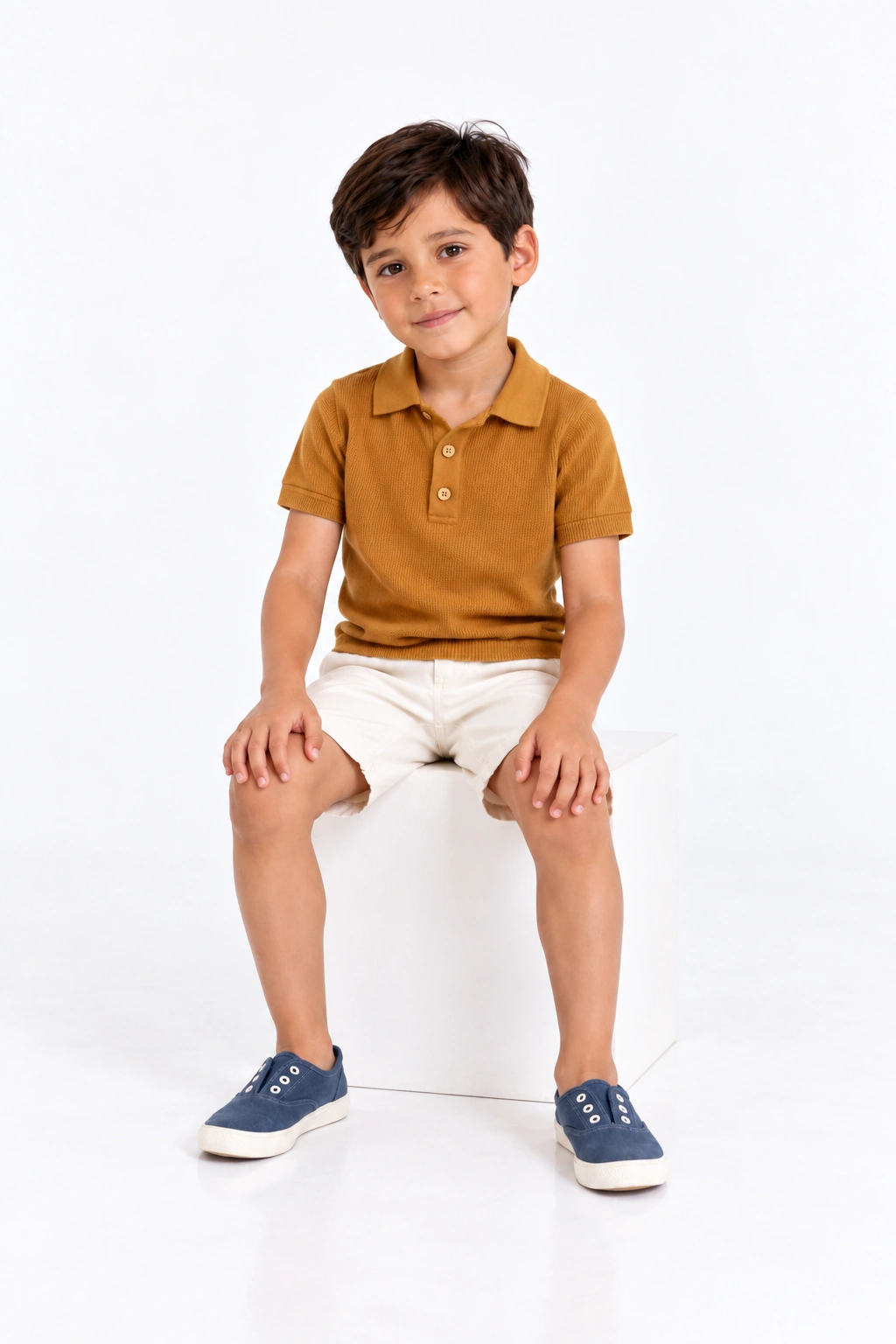 Mateo · Atitude, modelo virtual da DELFI em estúdio com fundo branco