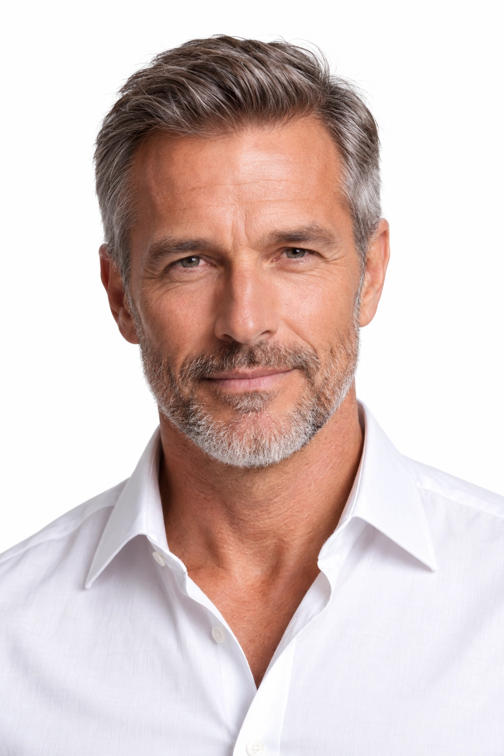 Richard · Retrato, modelo virtual da DELFI em estúdio com fundo branco
