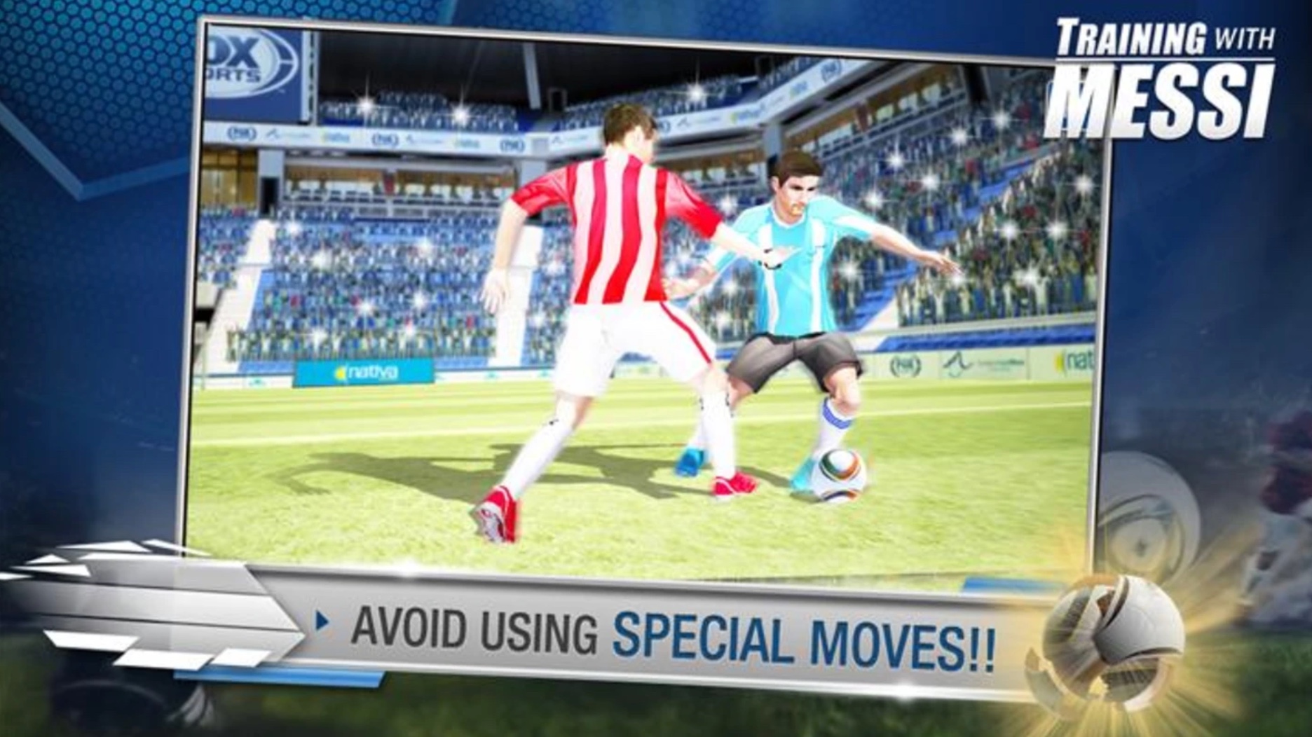 Training with Messi: an officially licensed Lionel Messi video game developed by DELFI’s cofounders in their previous startup